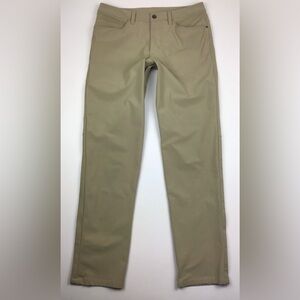lululemon ABC pants men’s 31 beige